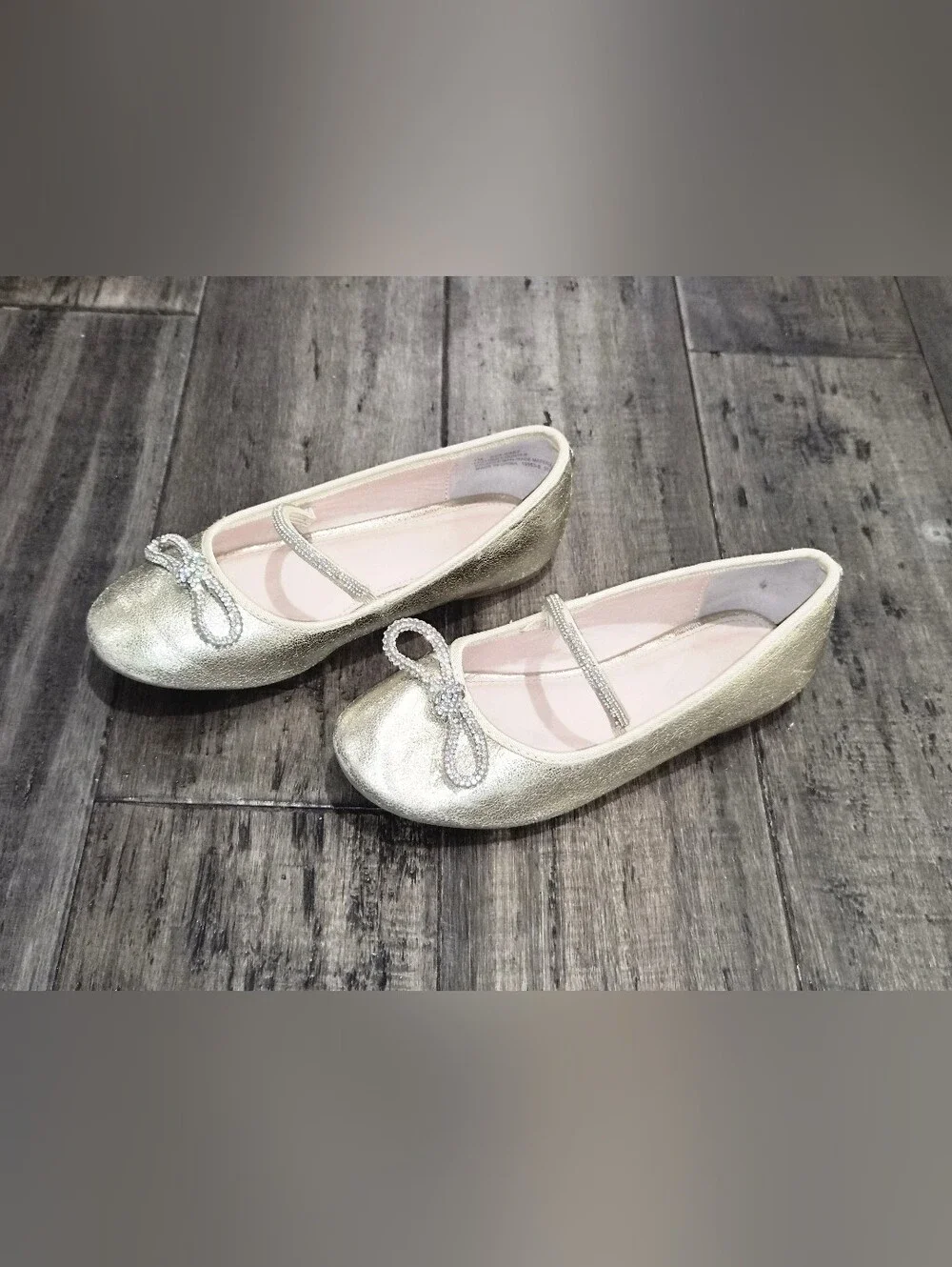 Nina Kids Kendalla Ballet Flats, Kids Size 1M